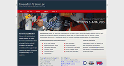 Desktop Screenshot of independentairgroup.com